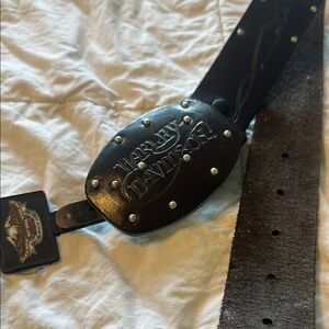 Harley-Davidson Studded Black Belt Bag